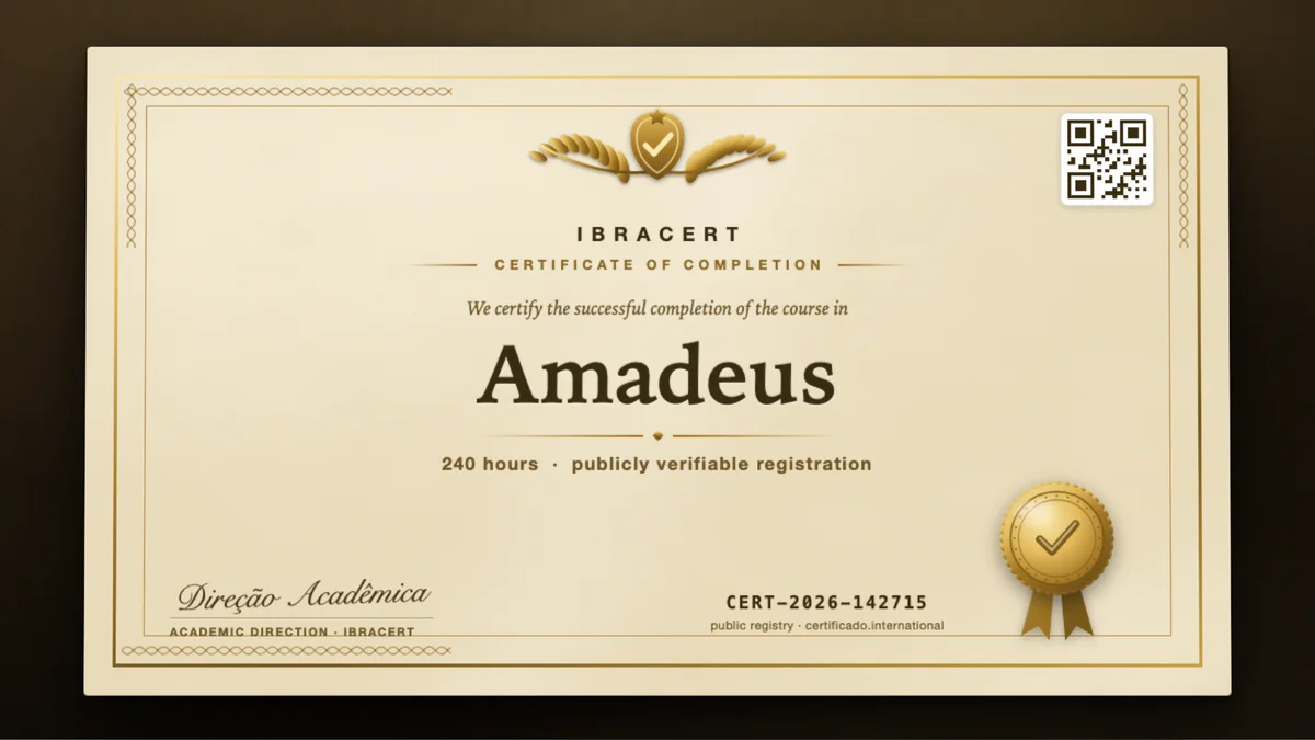Cover of the Amadeus course