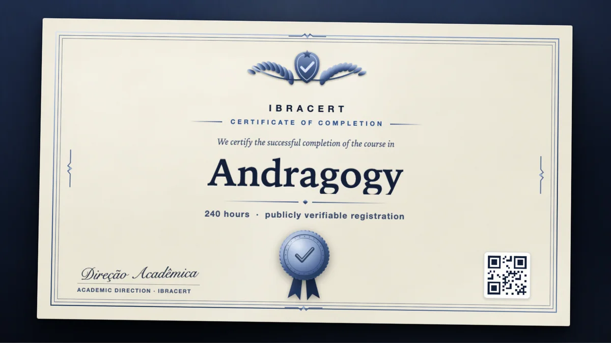 Cover of the Andragogy course