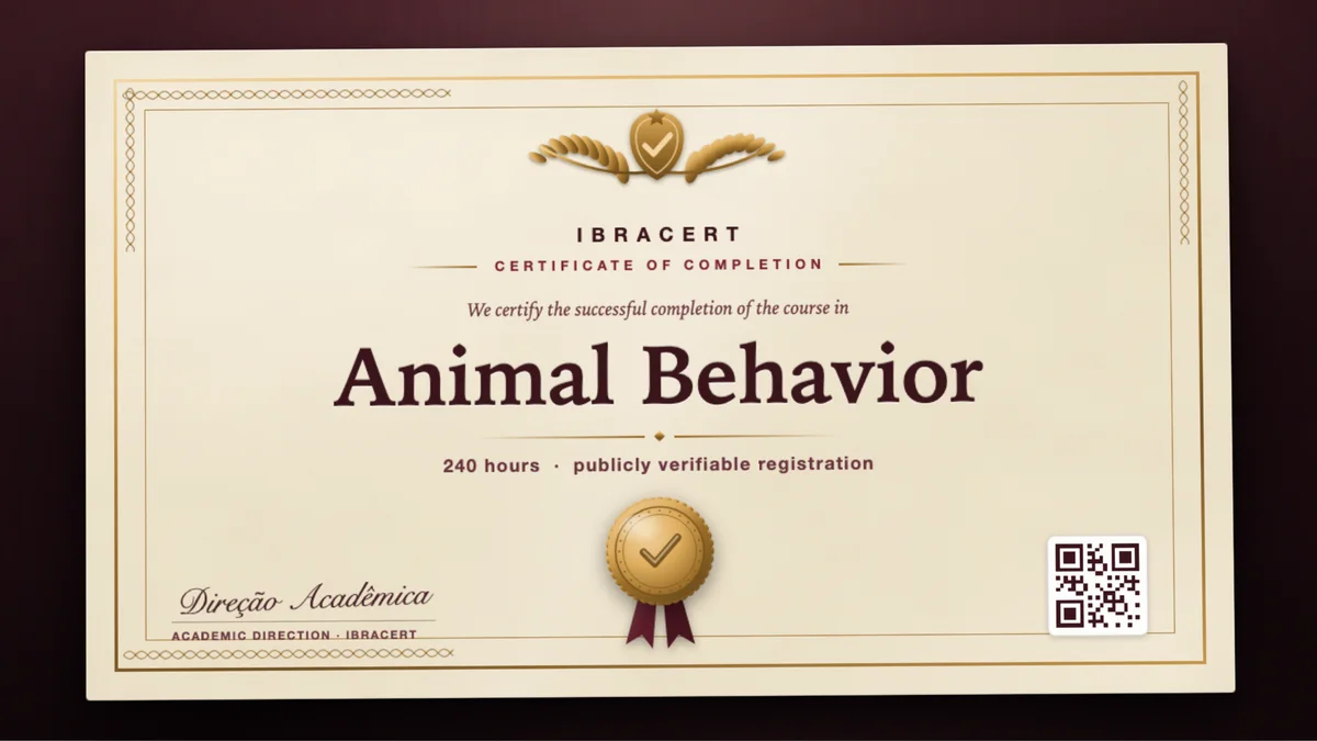 Cover of the Animal Behavior course