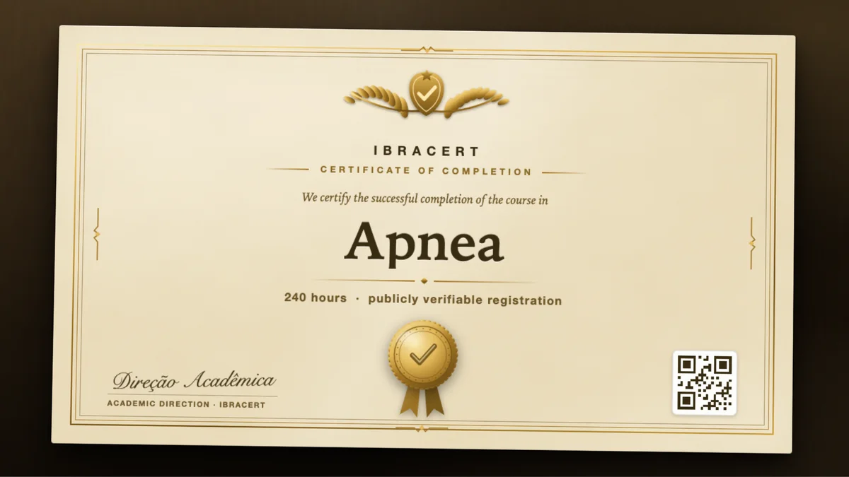 Cover of the Apnea course