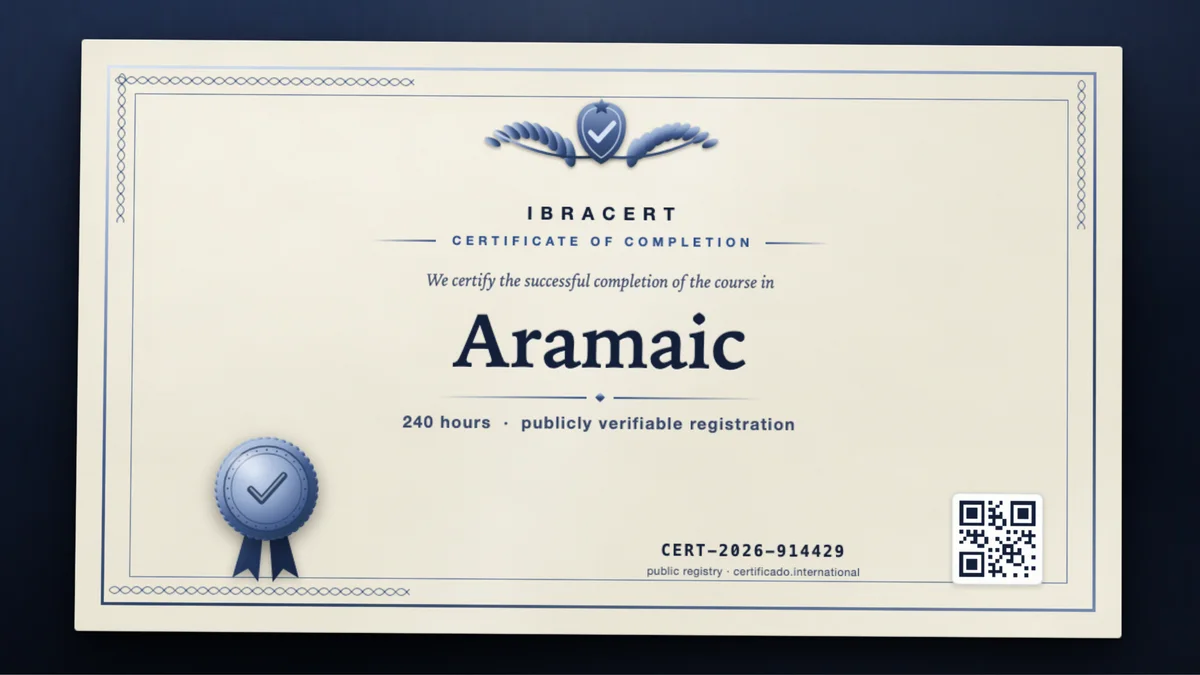 Cover of the Aramaic course