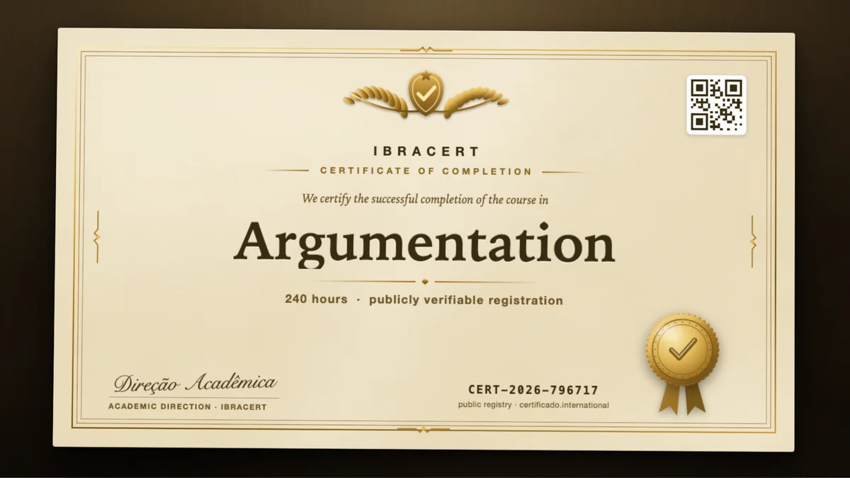 Cover of the Argumentation course