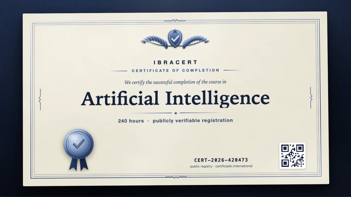 Cover of the Artificial Intelligence course