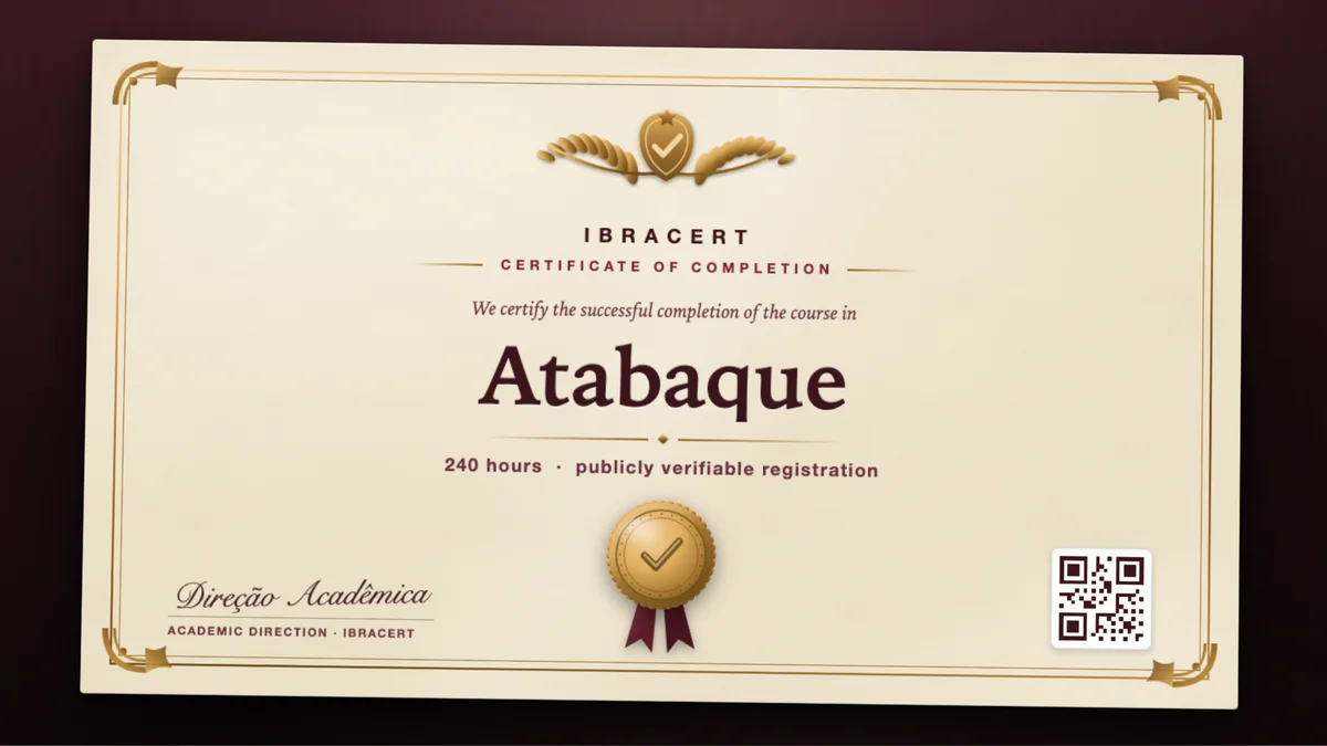 Cover of the Atabaque course