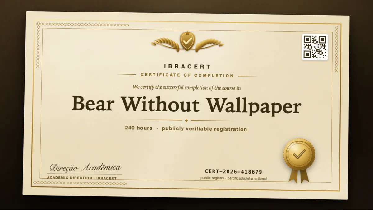 Cover of the Bear Without Wallpaper course