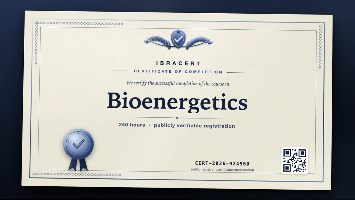 Cover of the Bioenergetics course