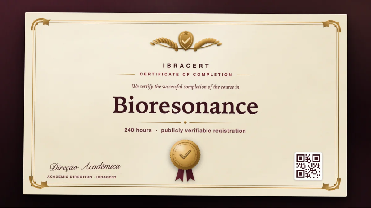 Cover of the Bioresonance course