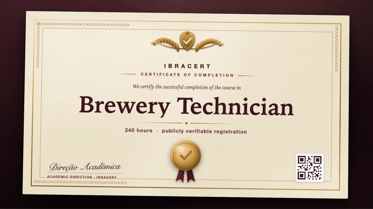 Cover of the Brewery Technician course