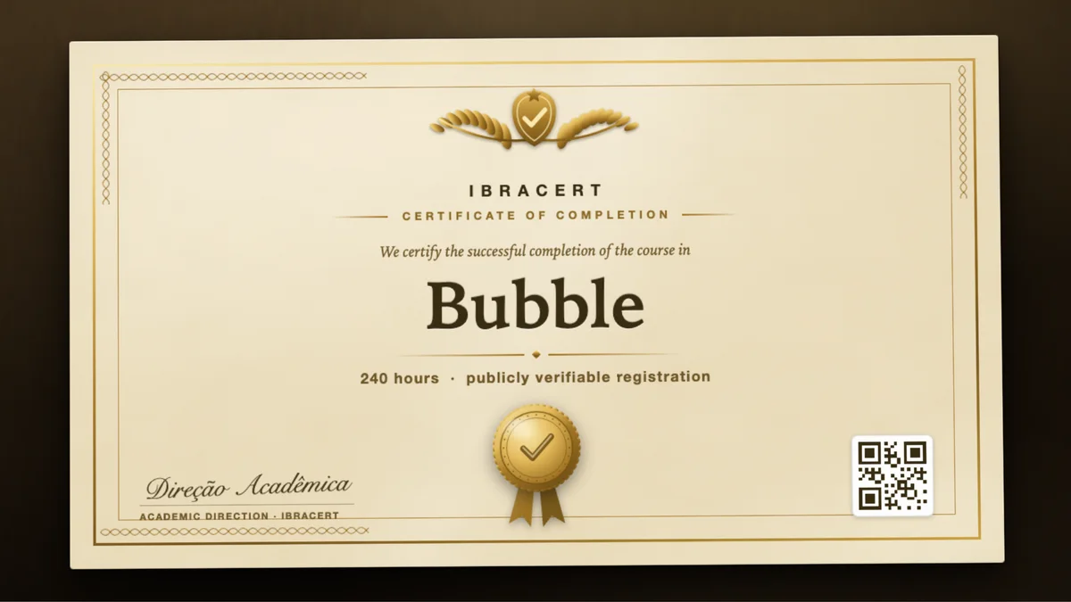 Cover of the Bubble course