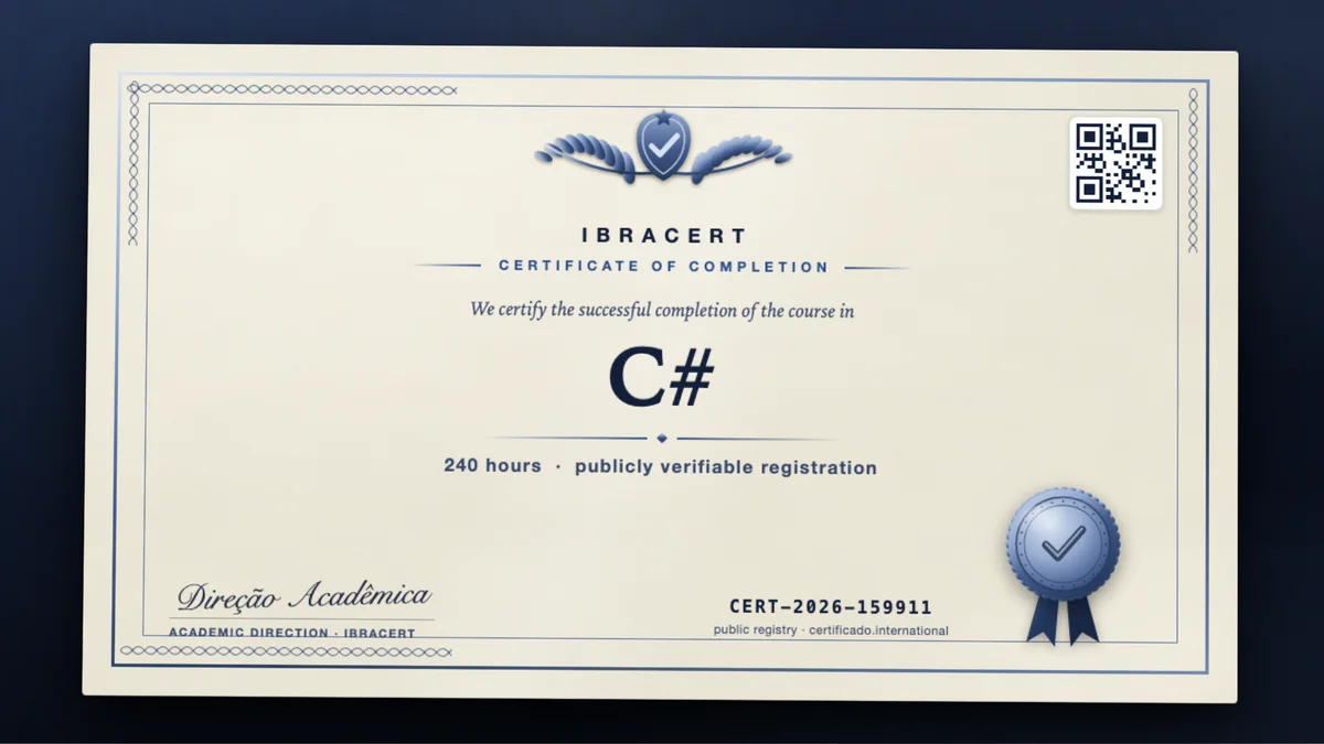Cover of the C# course