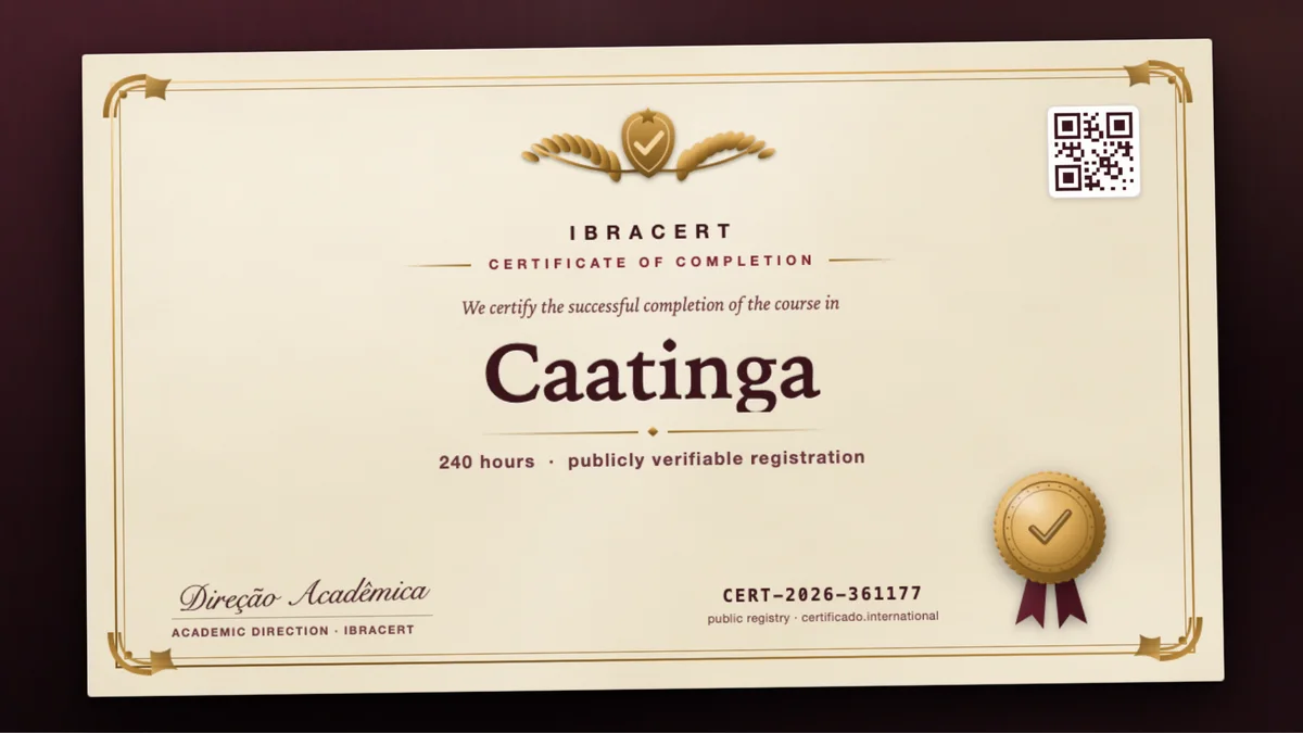 Cover of the Caatinga course
