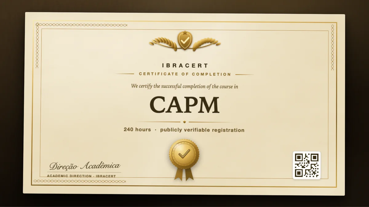 Cover of the CAPM course