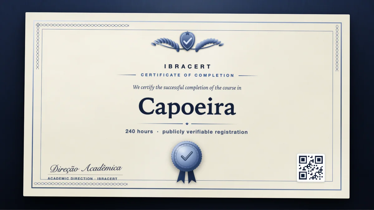 Cover of the Capoeira course