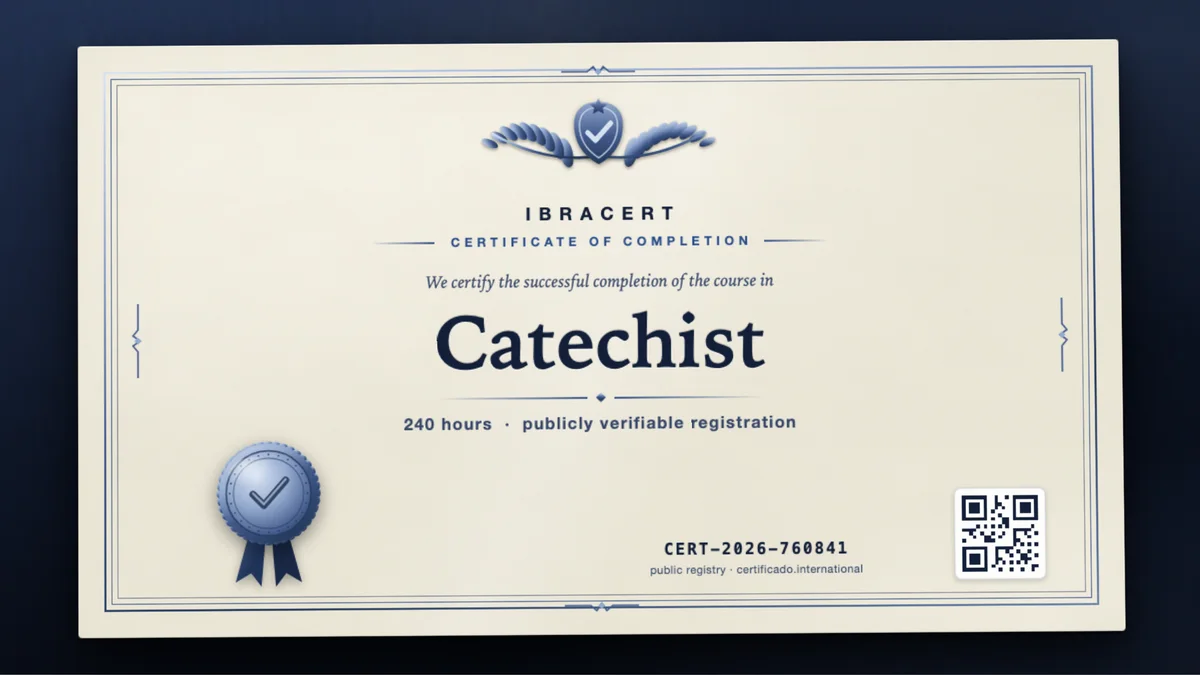 Cover of the Catechist course