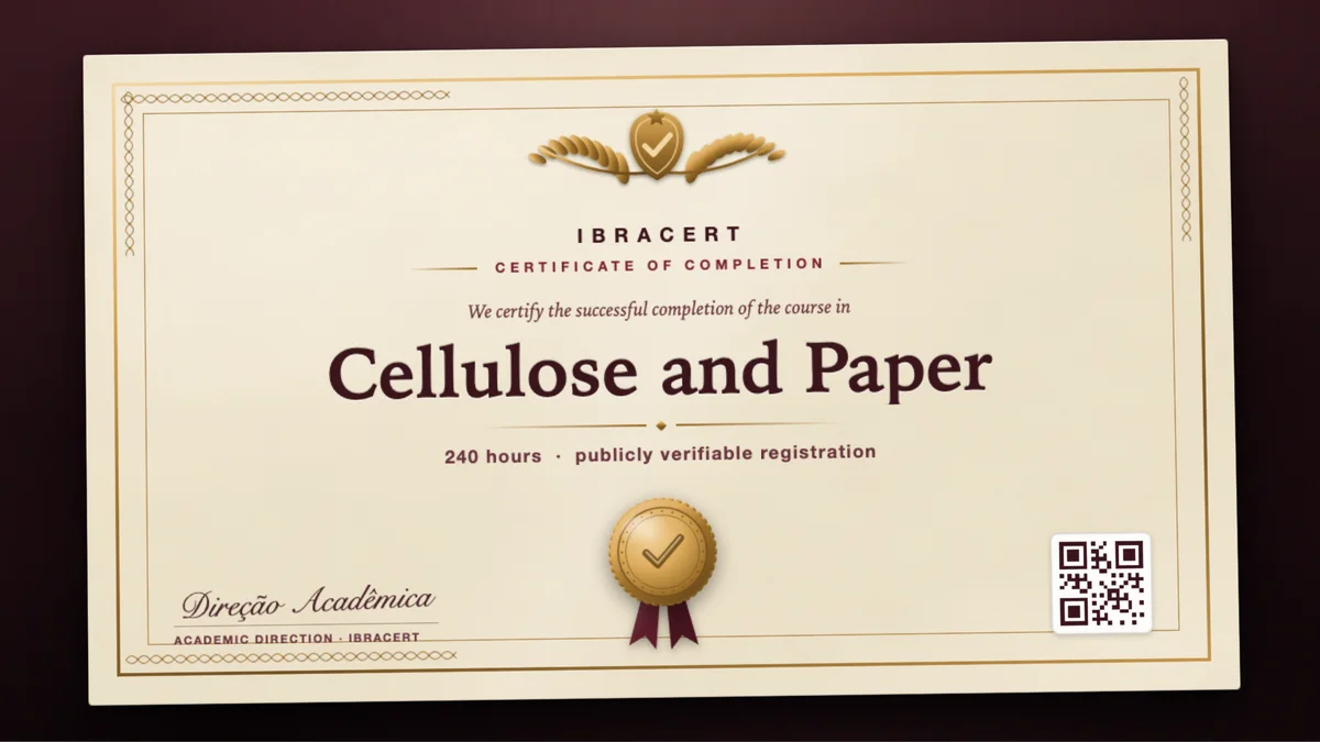 Cover of the Cellulose and Paper course