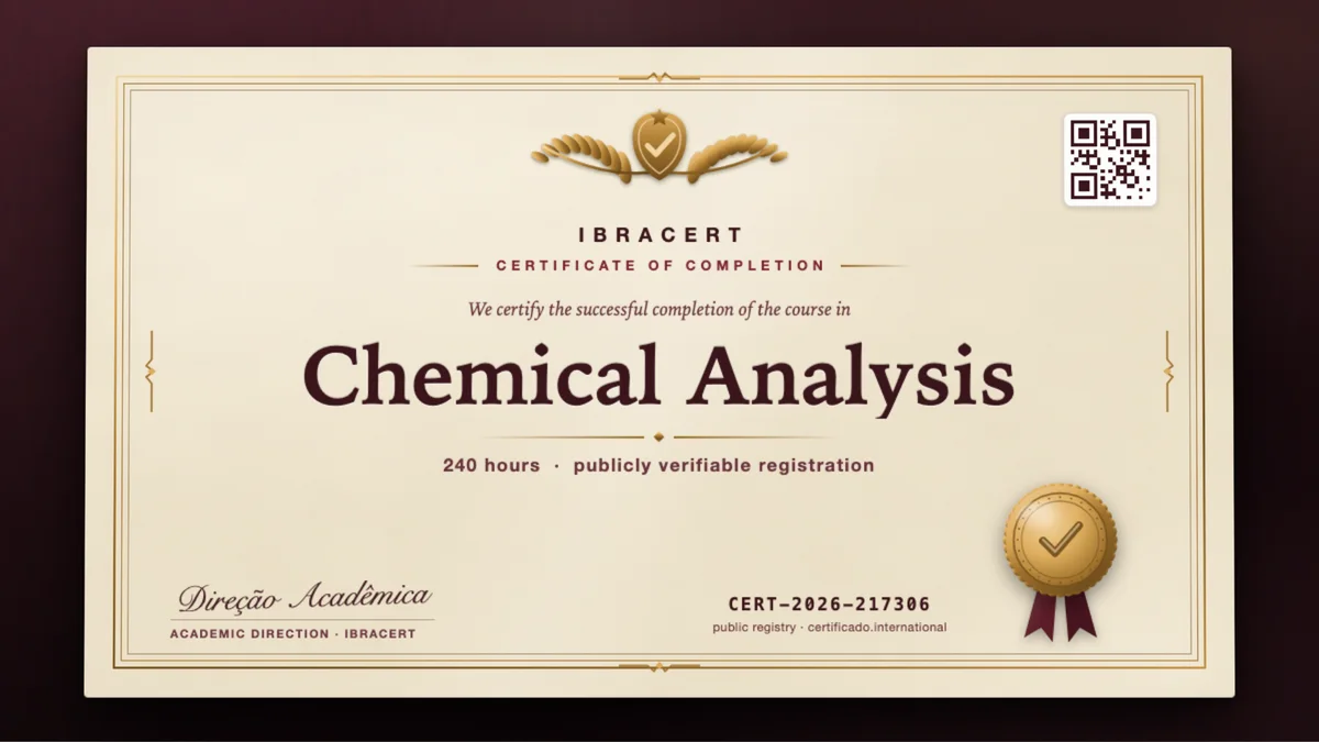 Cover of the Chemical Analysis course