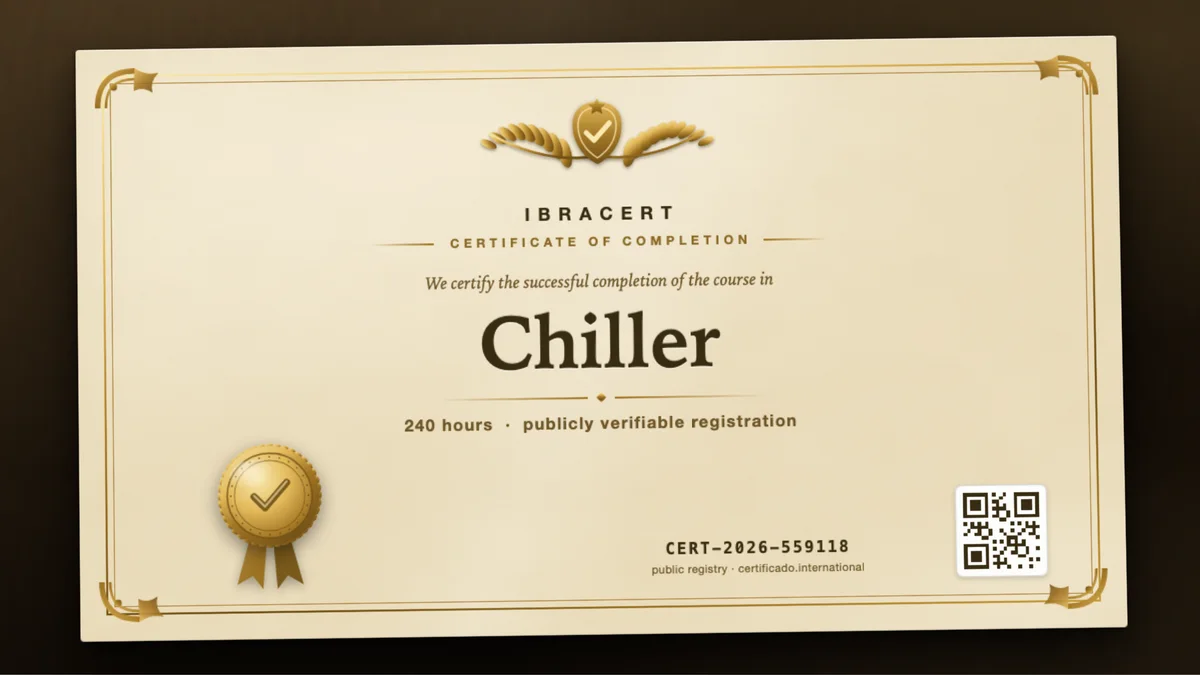 Cover of the Chiller course