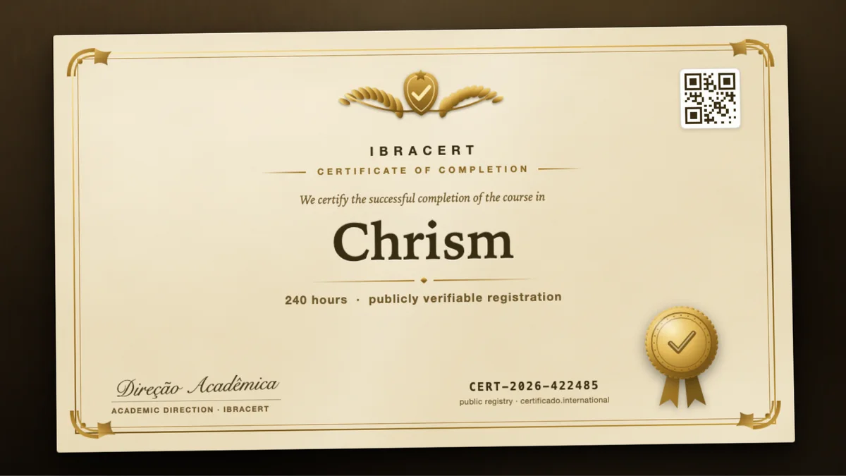 Cover of the Chrism course