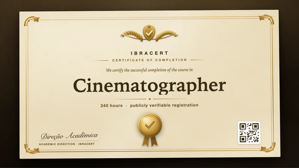Cover of the Cinematographer course