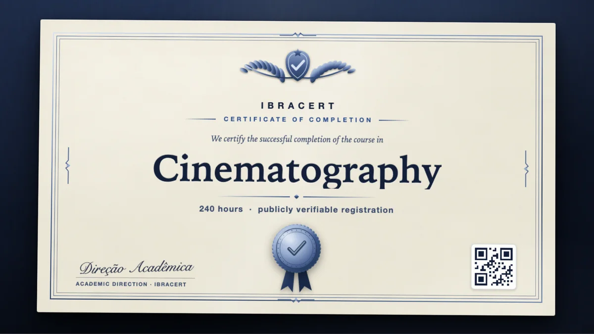 Cover of the Cinematography course