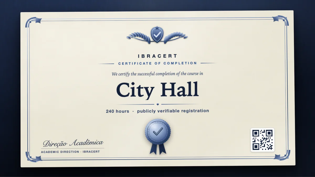 Cover of the City Hall course