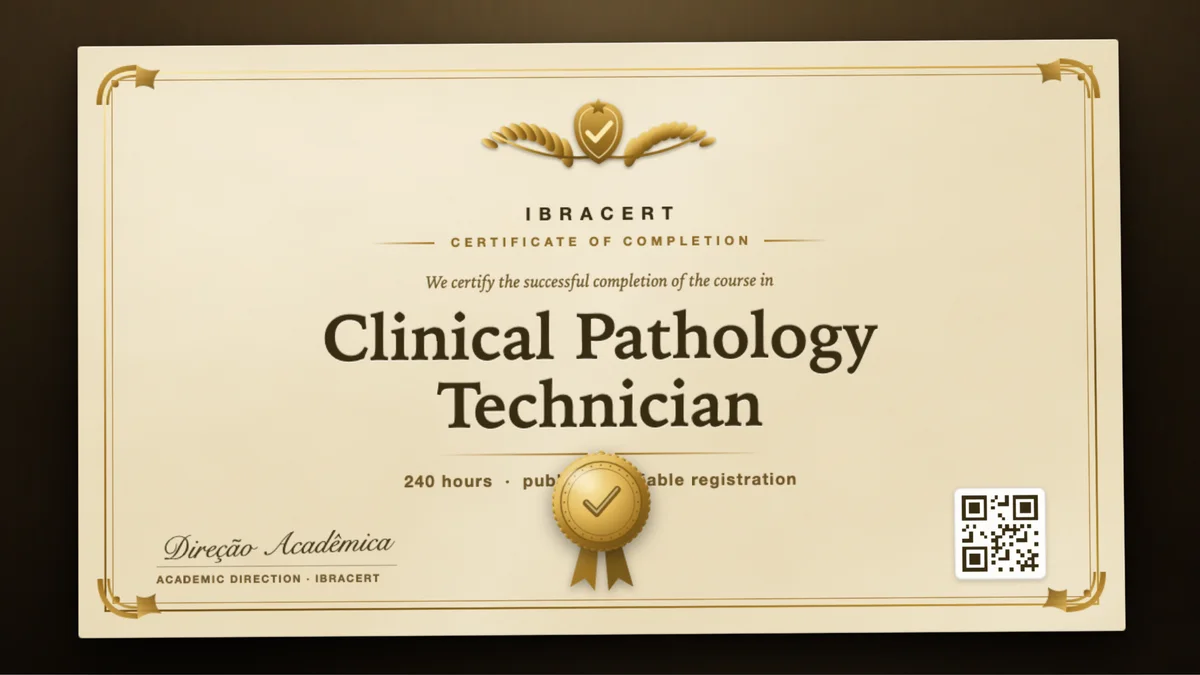 Cover of the Clinical Pathology Technician course