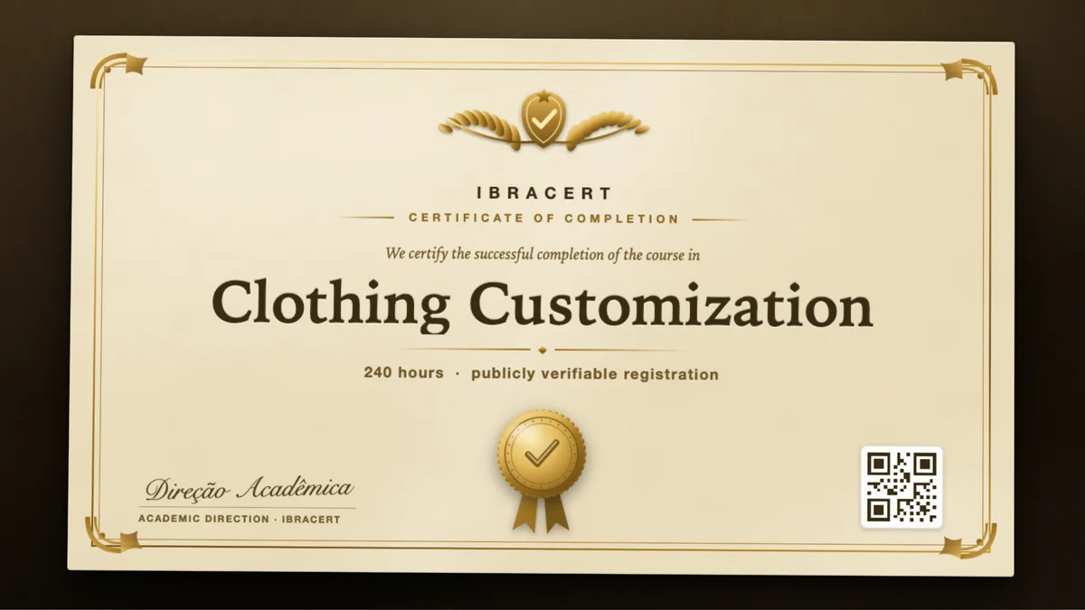 Cover of the Clothing Customization course