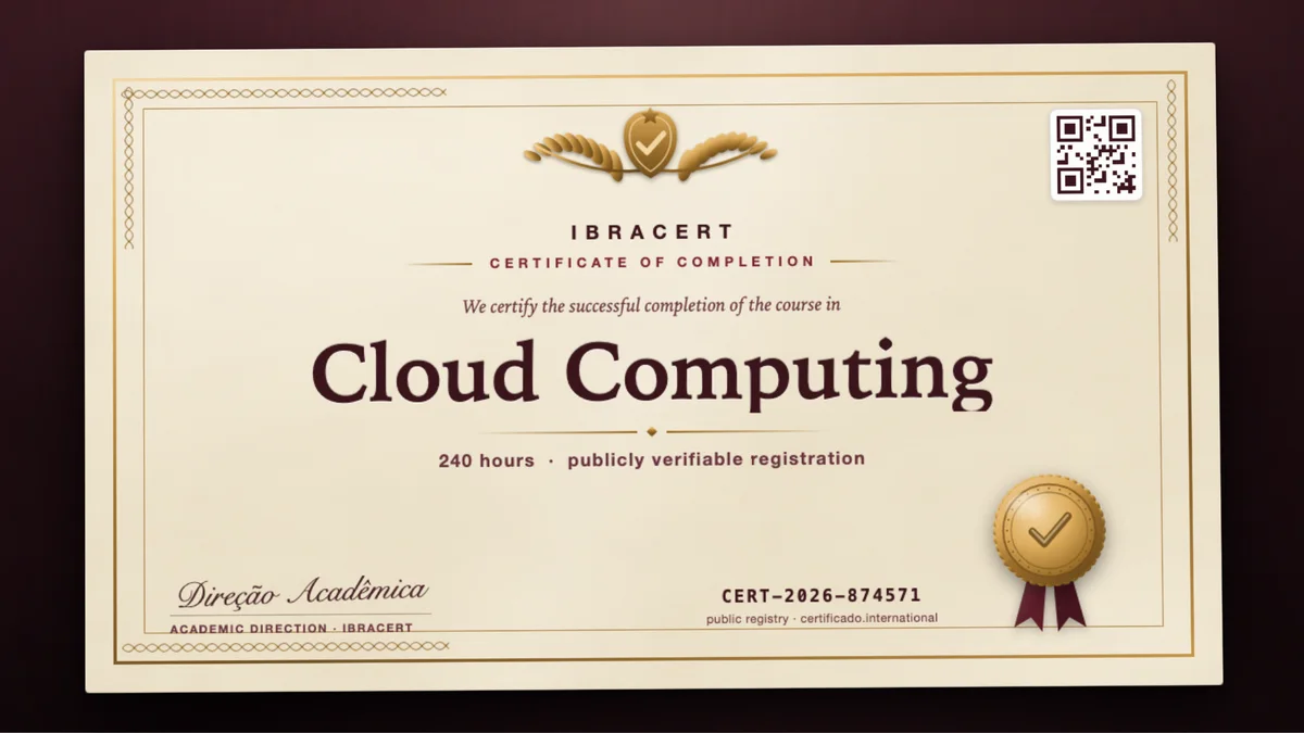 Cover of the Cloud Computing course