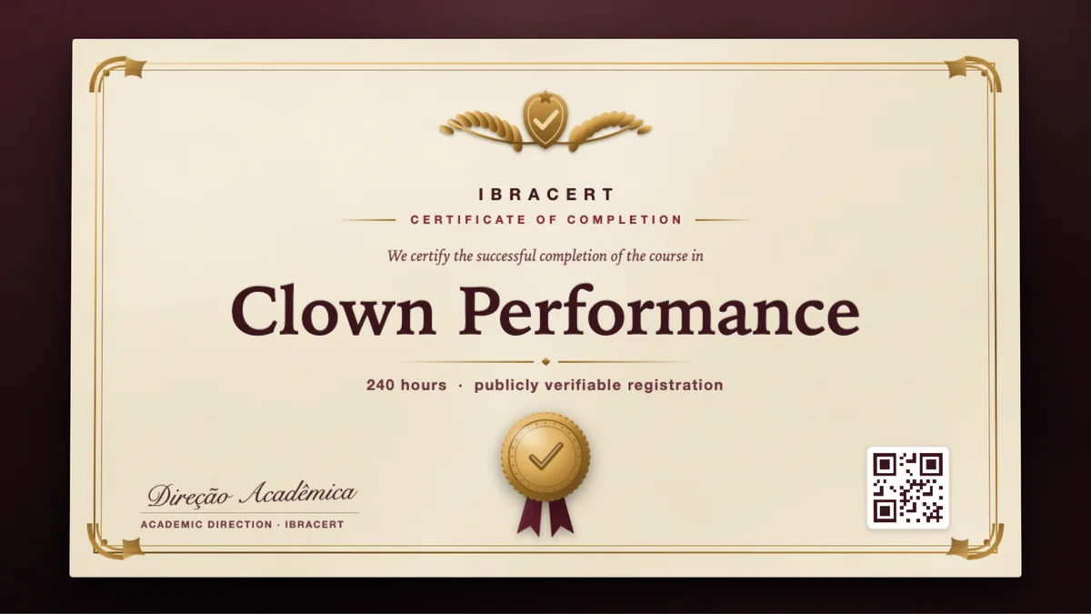 Cover of the Clown Performance course