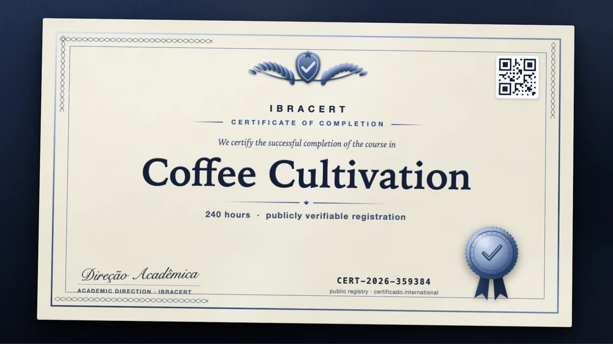 Cover of the Coffee Cultivation course