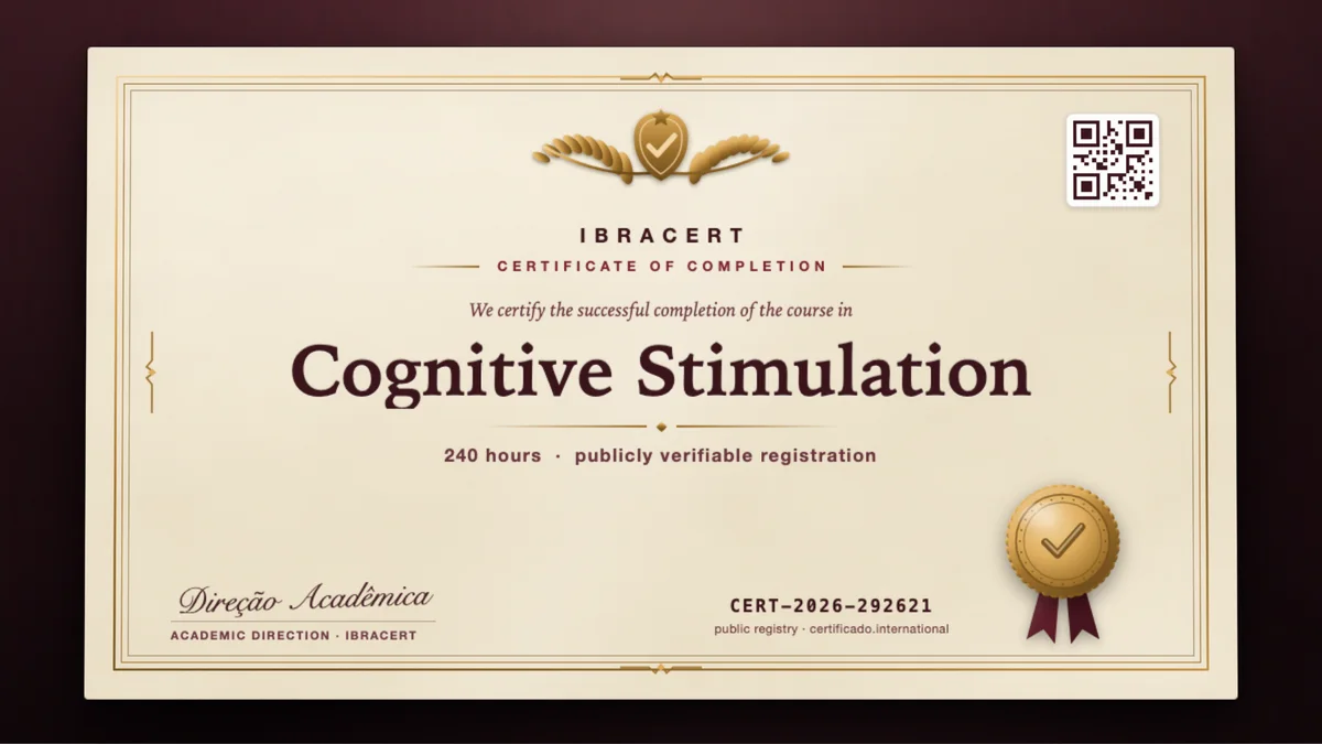Cover of the Cognitive Stimulation course