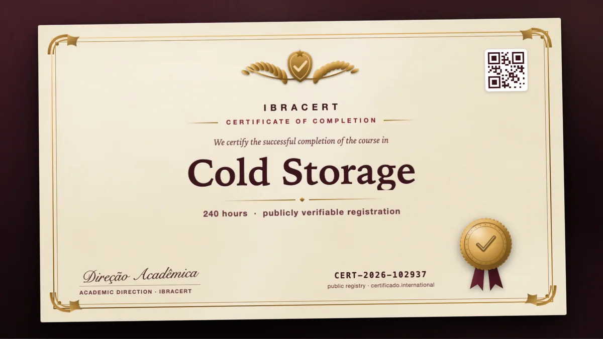 Cover of the Cold Storage course