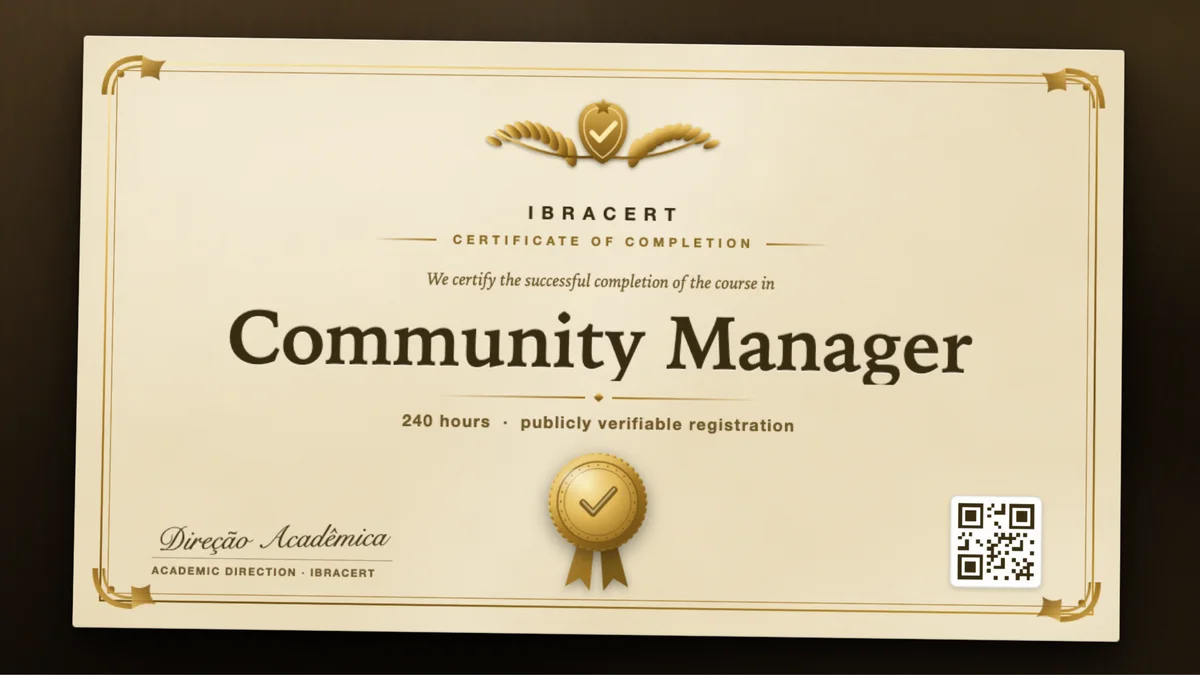 Cover of the Community Manager course