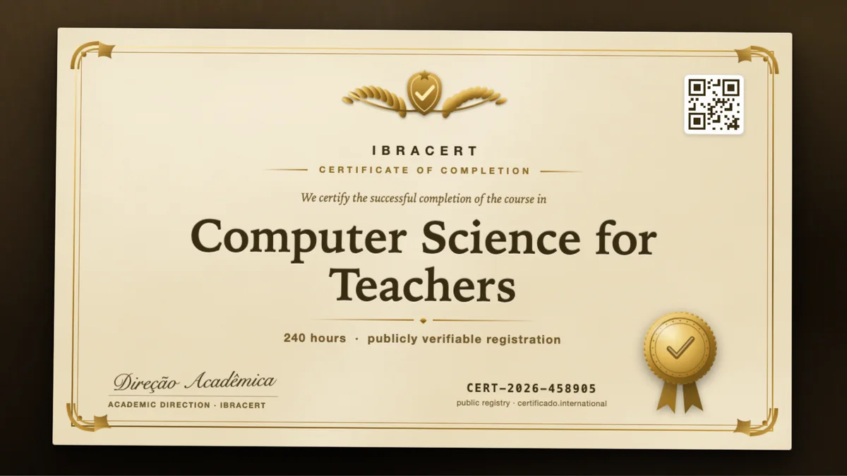 Cover of the Computer Science for Teachers course