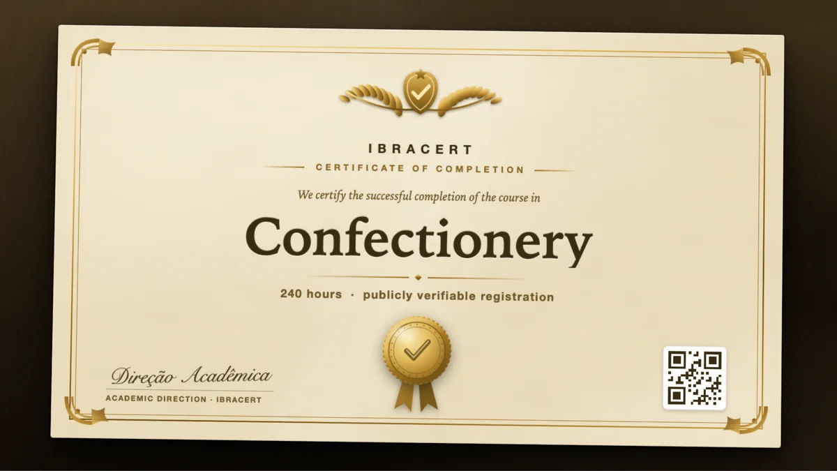 Cover of the Confectionery course