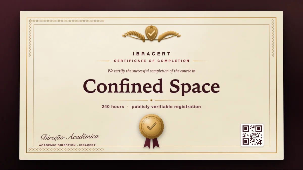 Cover of the Confined Space course