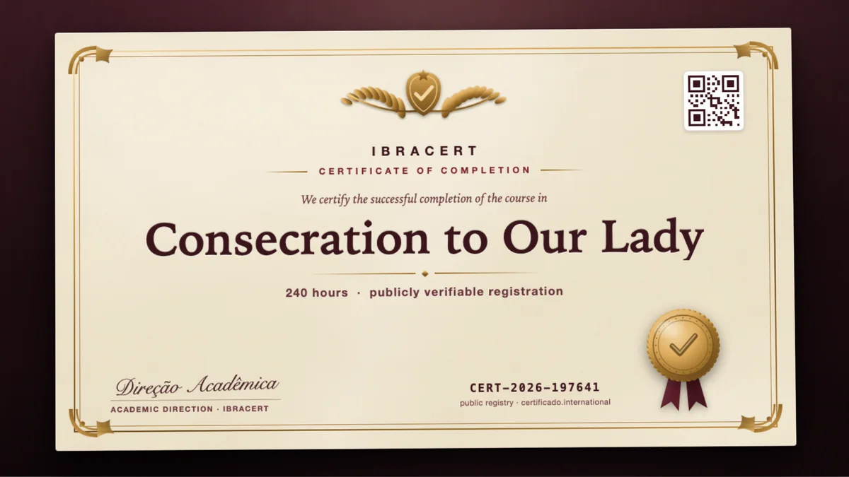 Cover of the Consecration to Our Lady course