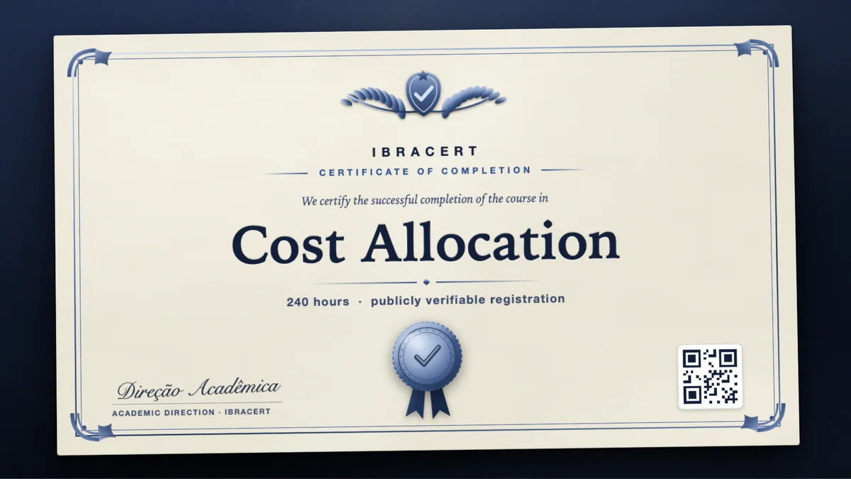 Cover of the Cost Allocation course