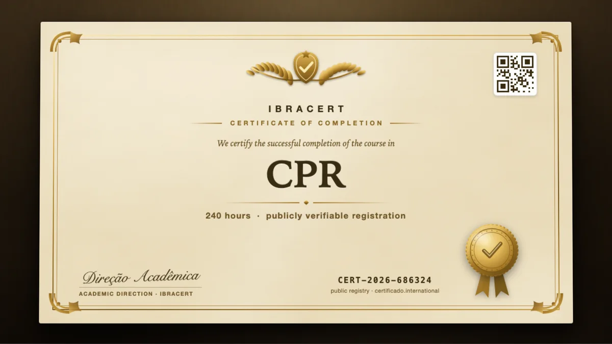 Cover of the CPR course