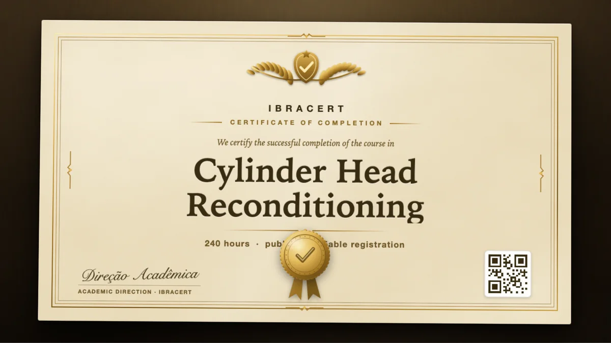 Cover of the Cylinder Head Reconditioning course