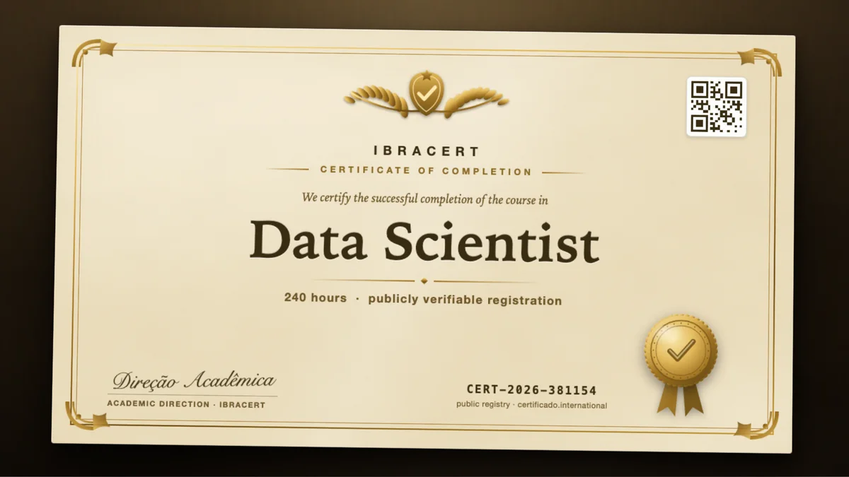 Cover of the Data Scientist course