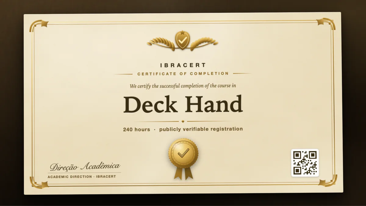 Cover of the Deck Hand course