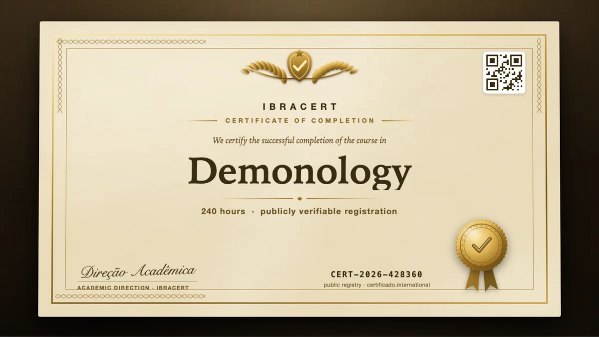 Cover of the Demonology course