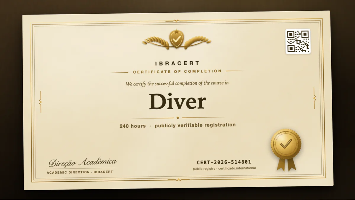 Cover of the Diver course