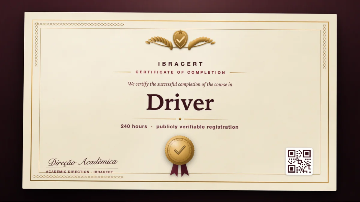 Cover of the Driver course
