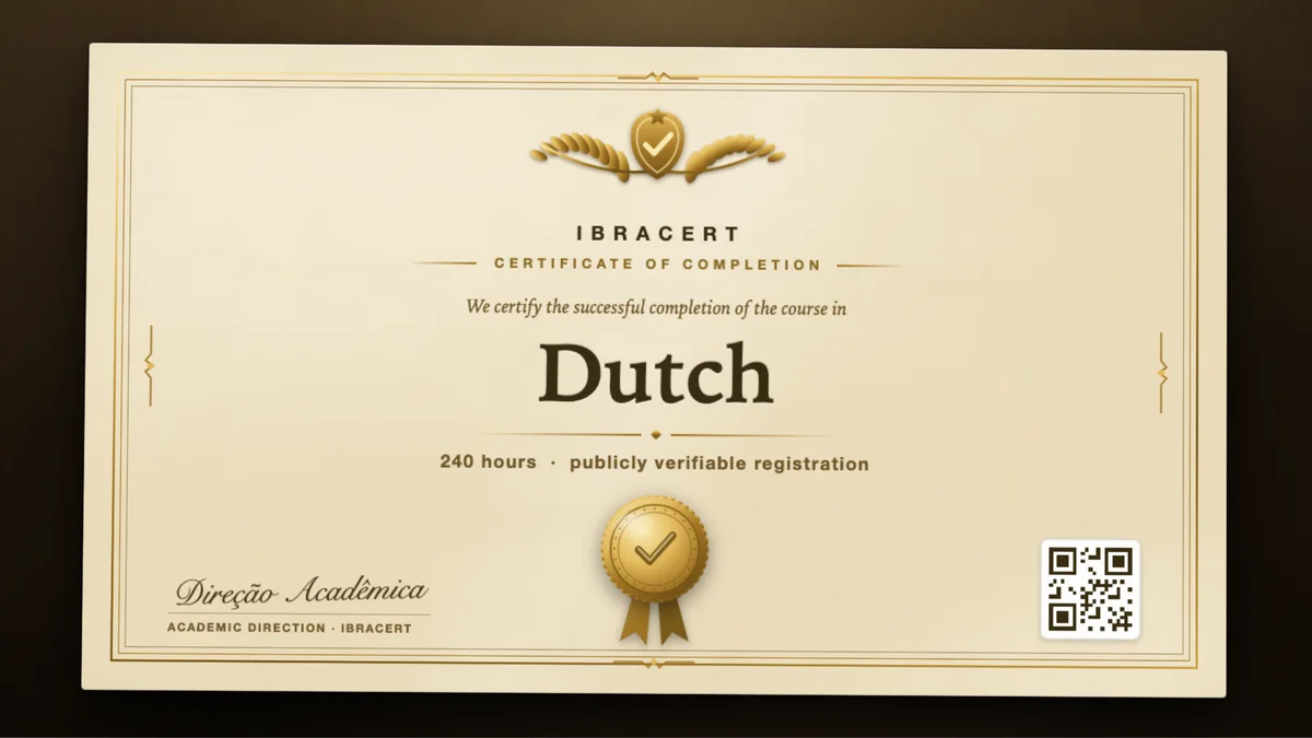 Cover of the Dutch course