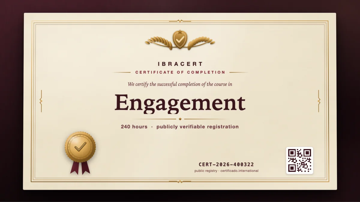 Cover of the Engagement course
