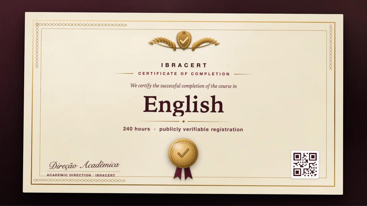 Cover of the English course