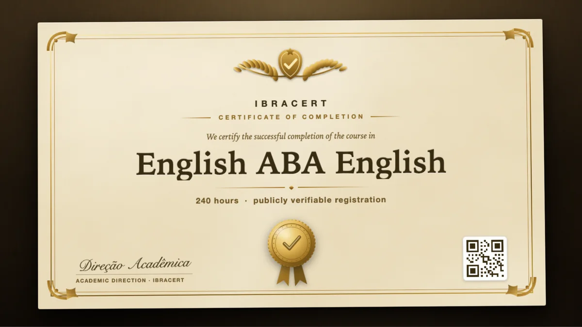 Cover of the English ABA English course