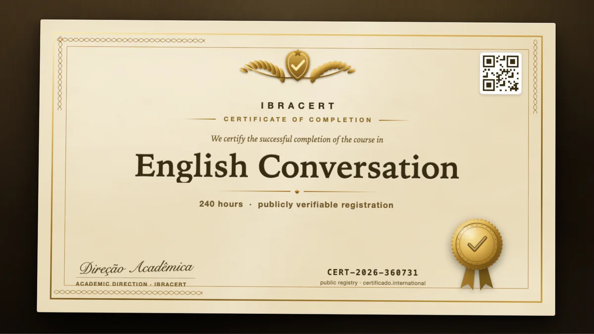 Cover of the English Conversation course